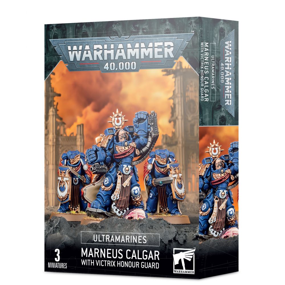 Ultramarines: Marneus Calgar avec Garde d'Honneur Victrix