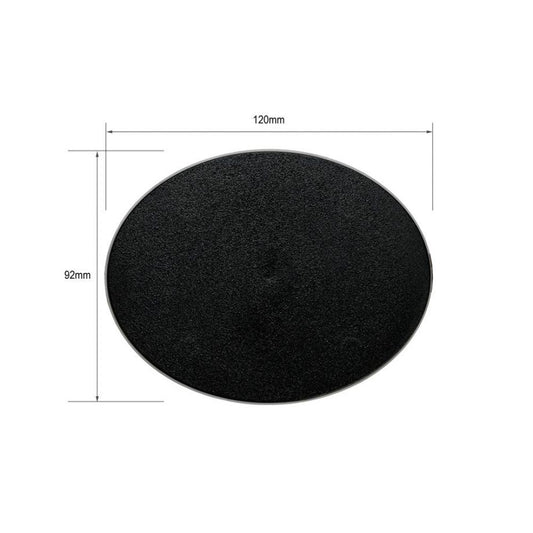 Socle Plastique Oval  Citadel 120x92mm (Sur commande)