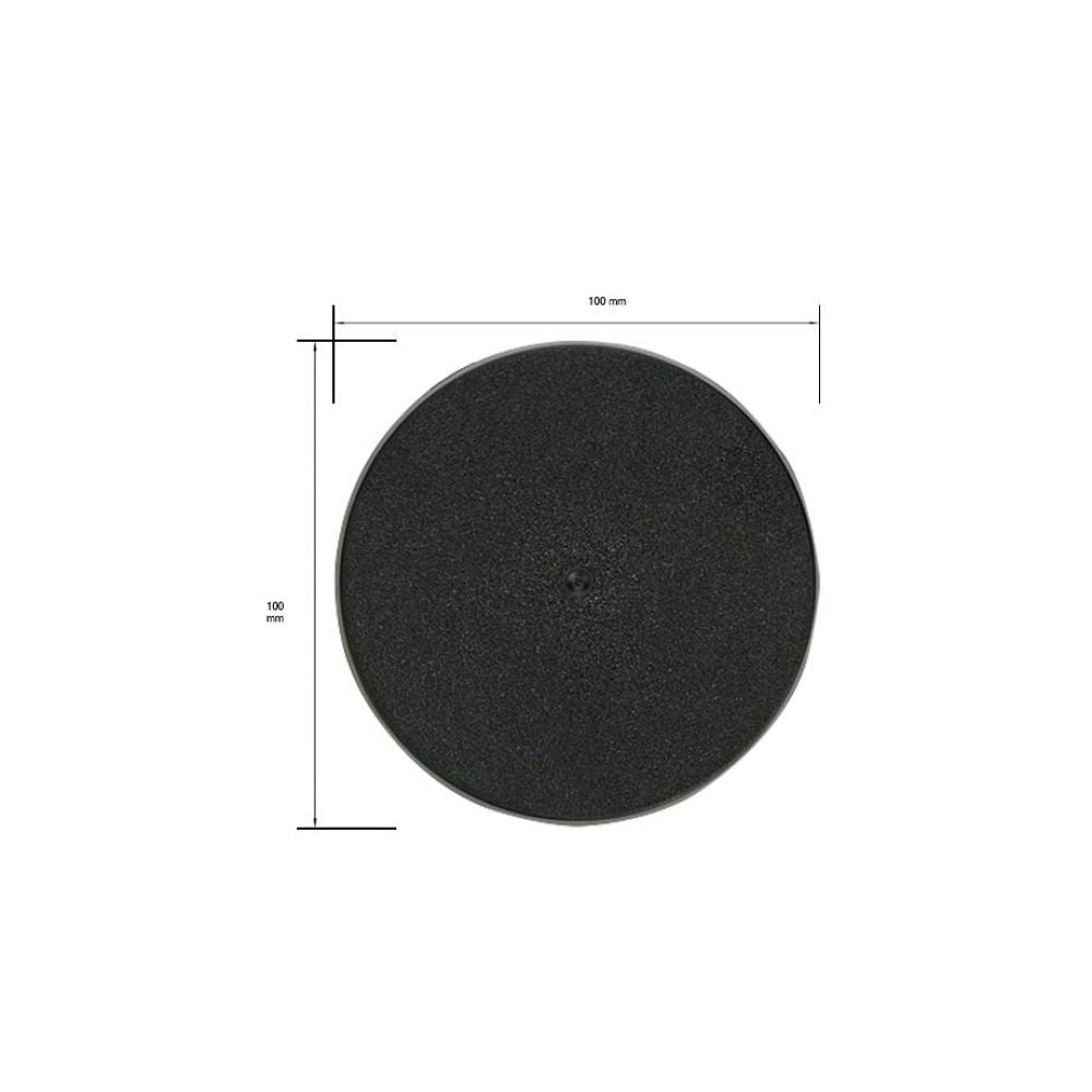 Socle Plastique Rond 100mm (Sur commande)