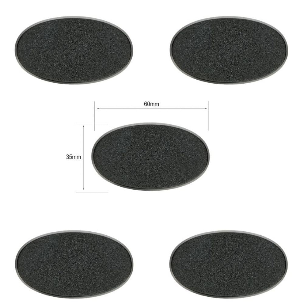 Socle Plastique Ovale Citadel 60x35mm