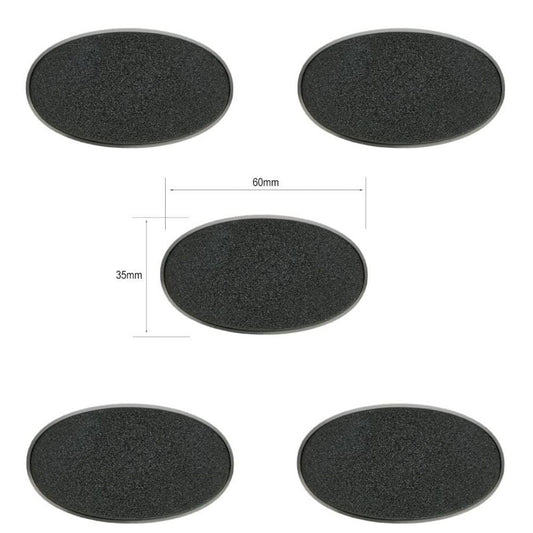 Socle Plastique Ovale Citadel 60x35mm