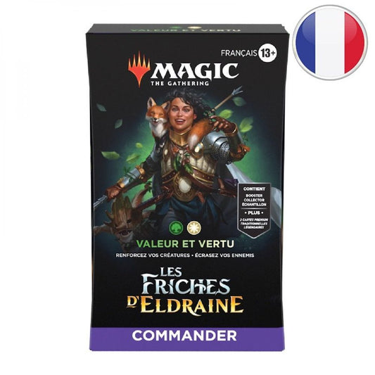 Deck Commander Les Friches d'Eldraine: Valeur et Vertu (FR)