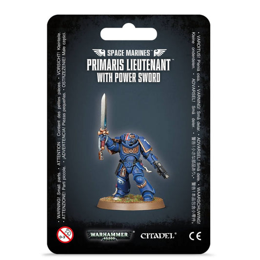 Space Marines: Lieutenant Primaris avec épée énergétique