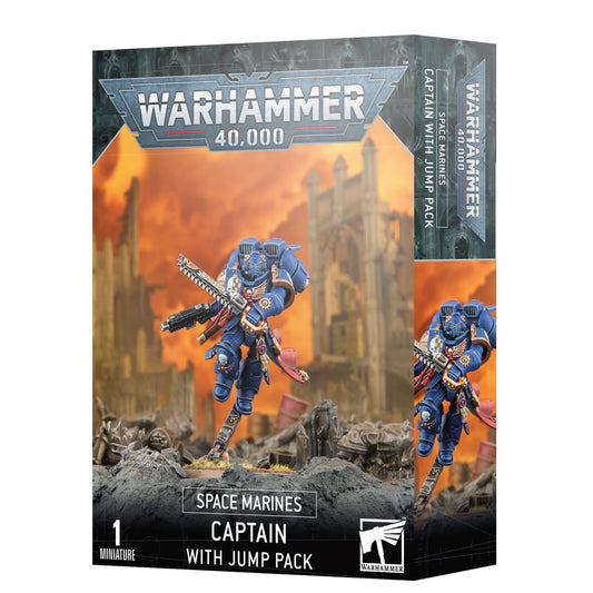 Space Marines: Capitaine avec réacteur dorsal