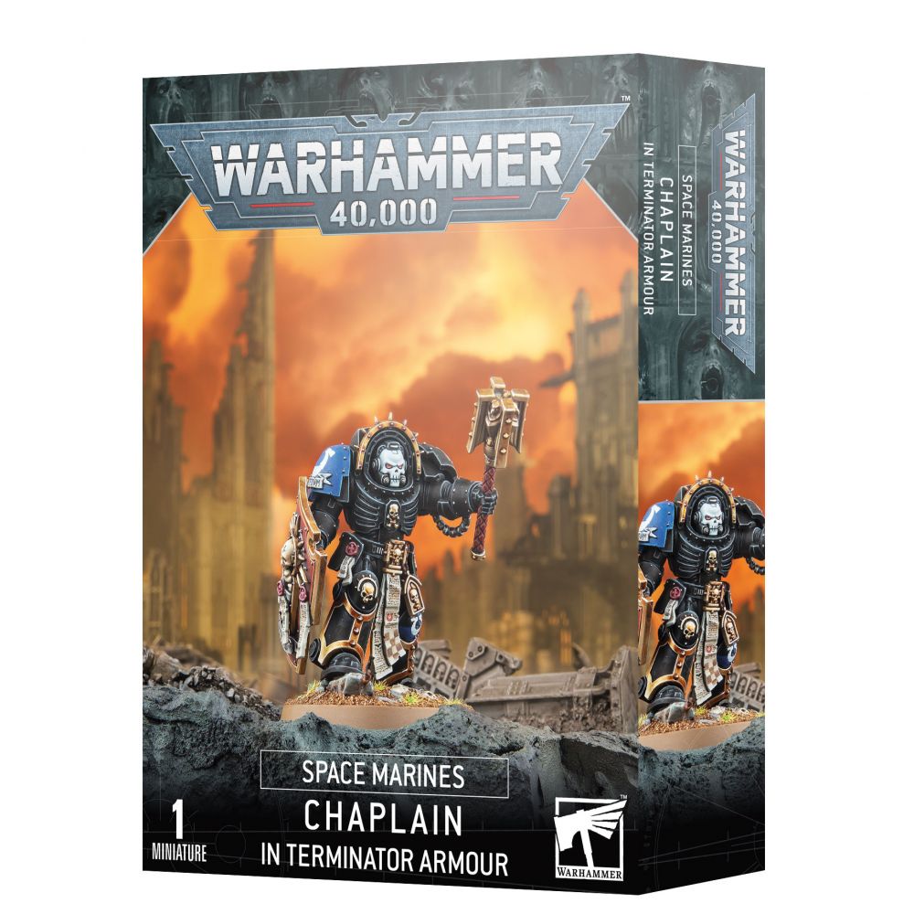 Space Marines: Chapelain en armure Terminator