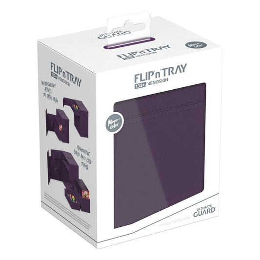 Deck Box Ultimate Guard Flip`n`Tray 133+ XenoSkin Violet