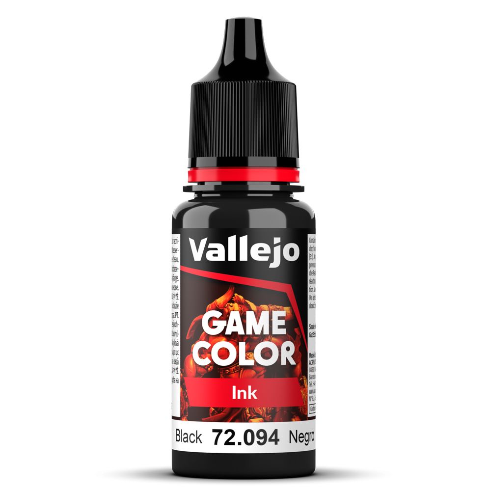 72.094 Game Color Encre Noire 18ml