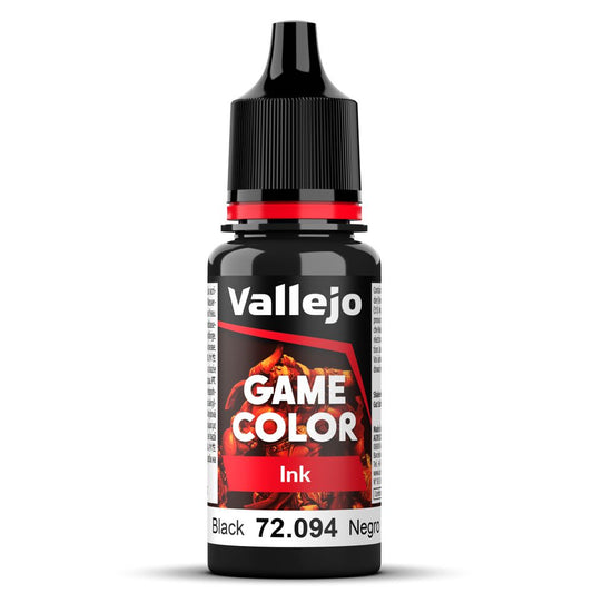 72.094 Game Color Encre Noire 18ml