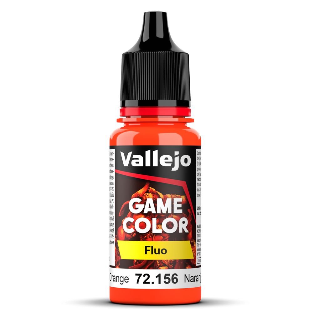 72.156 Game Color Fluorescent Orange 18ml