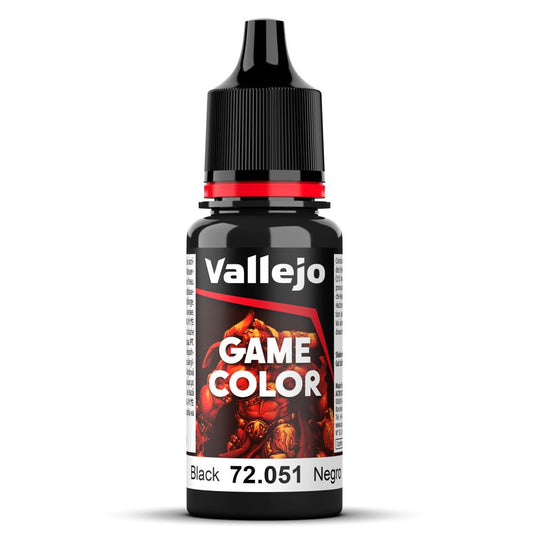 72.051 Game Color Black 18ml