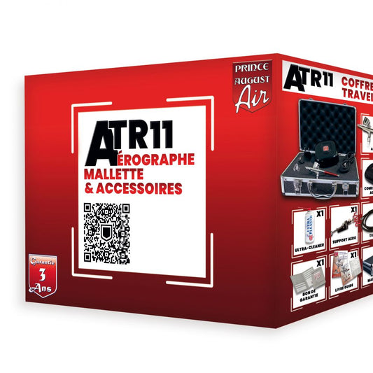 Aerographe Coffret Travel Polyvalence ATR11
