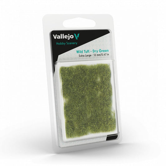 Wild Tuft - Dry Green - Vert Sec 12mm