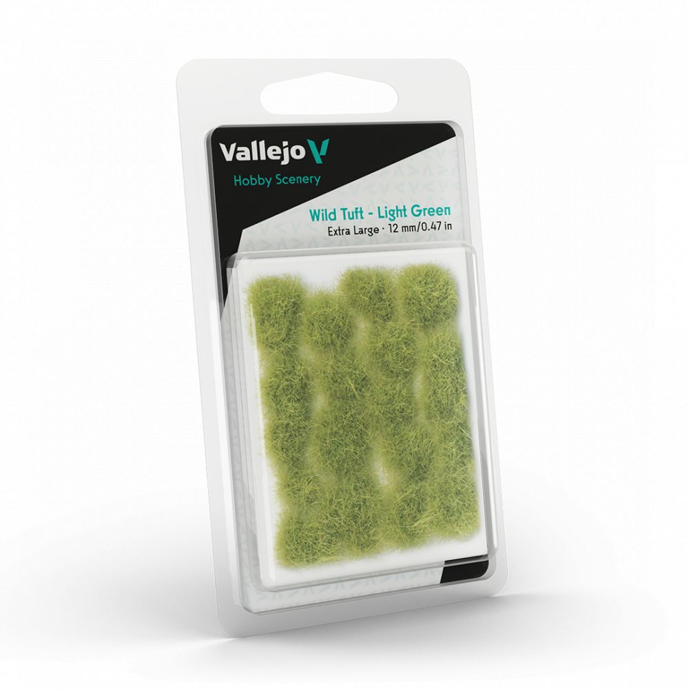 Wild Tuft - Light Green - Vert Clair 12mm