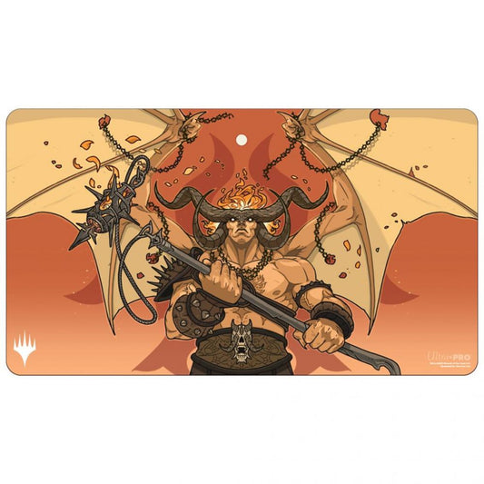 MTG Meurtre au Manoir Karlov Playmat : Rakdos, patron du chaos