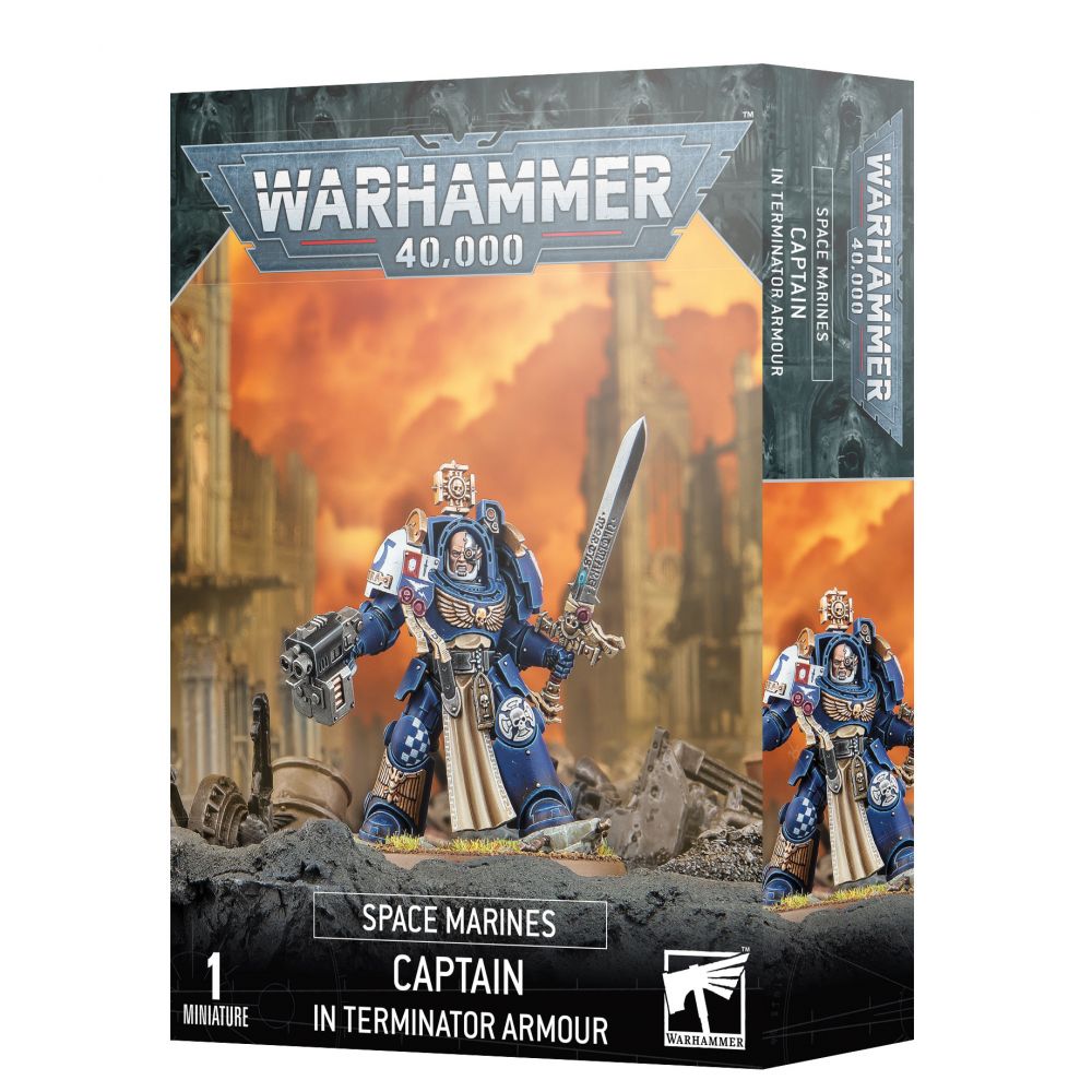 Space Marines: Capitaine en armure Terminator