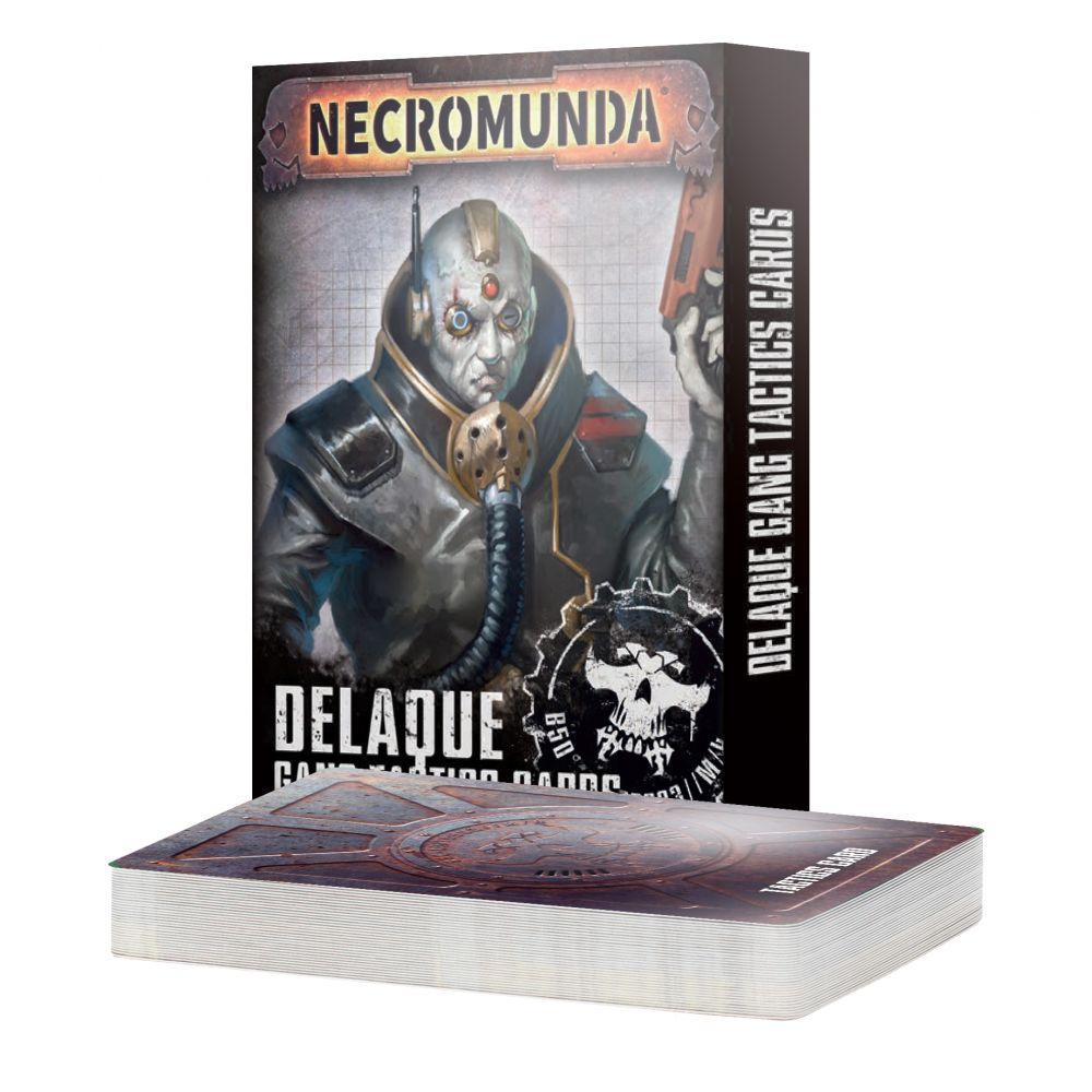 Necromunda: Delaque Gang Tactics Cards Second Edition (ENG)