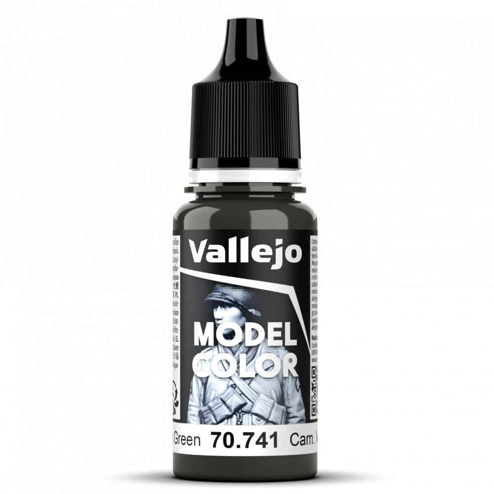 70.741 Model Color Cam. Black Green 18ml