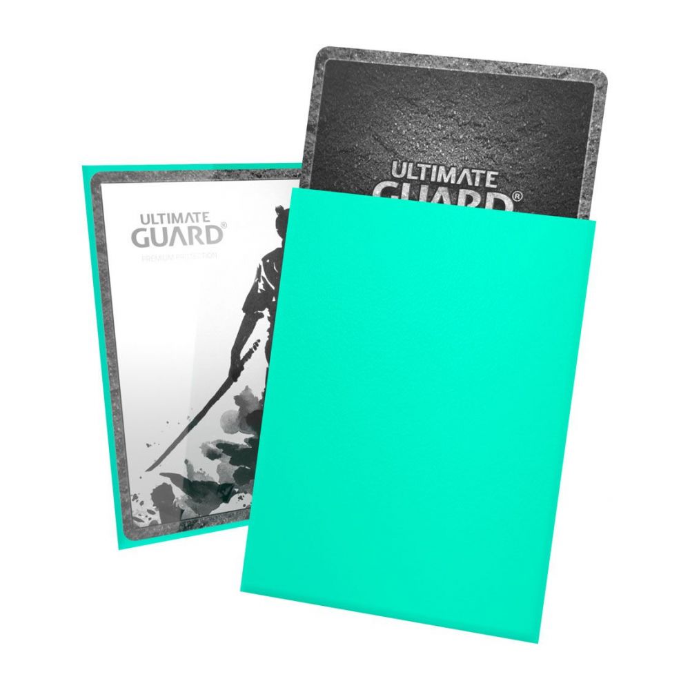 Ultimate Guard 100 pochettes Katana Sleeves taille standard Turquoise