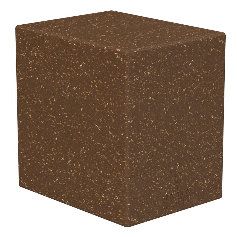 Ultimate Guard Return To Earth Boulder Deck Case 133+ taille standard Marron