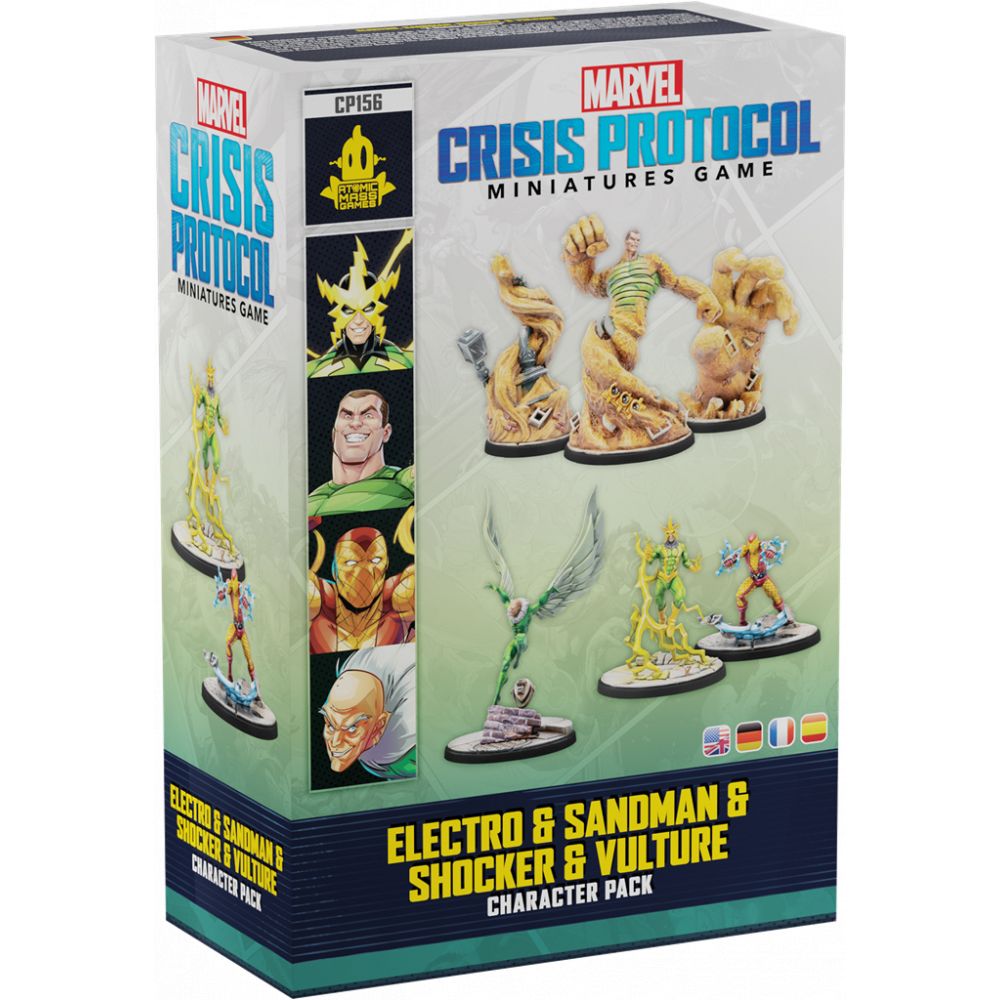 Marvel Crisis Protocol: Electro/Sandman/Shocker/Vulture
