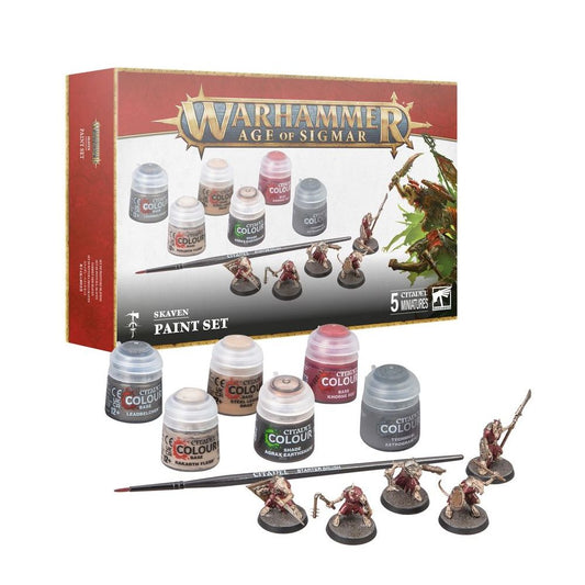 Age Of Sigmar : Skaven + Paints Set