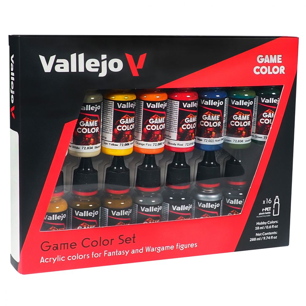 Set Peinture Game Color Set 16 Introduction