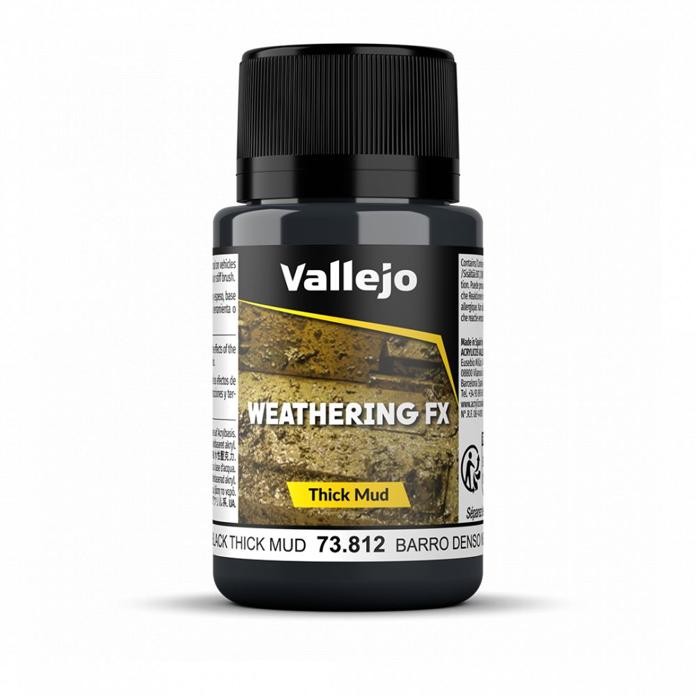 Weathering: 73812 Boue épaisse noire