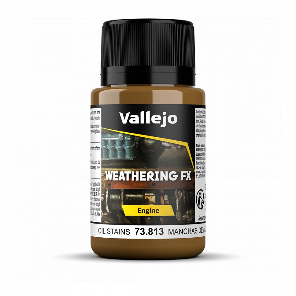 Weathering: 73813 Effet moteur tâches d'huile
