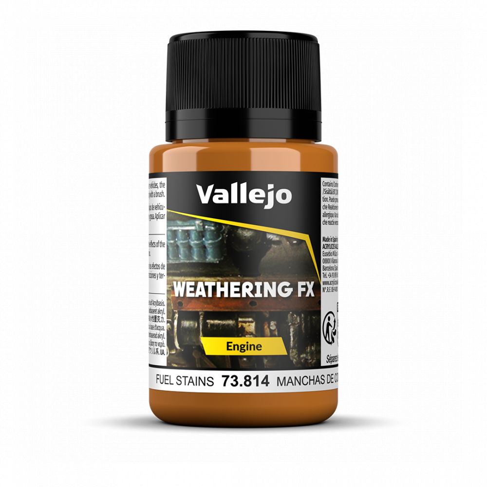 Weathering: 73814 Effet moteur tâches de carburant