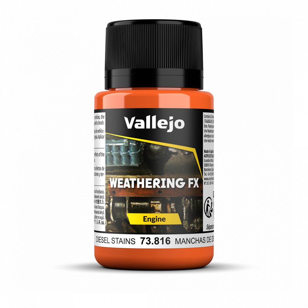Weathering: 73816 Effet moteur tâches de diesel