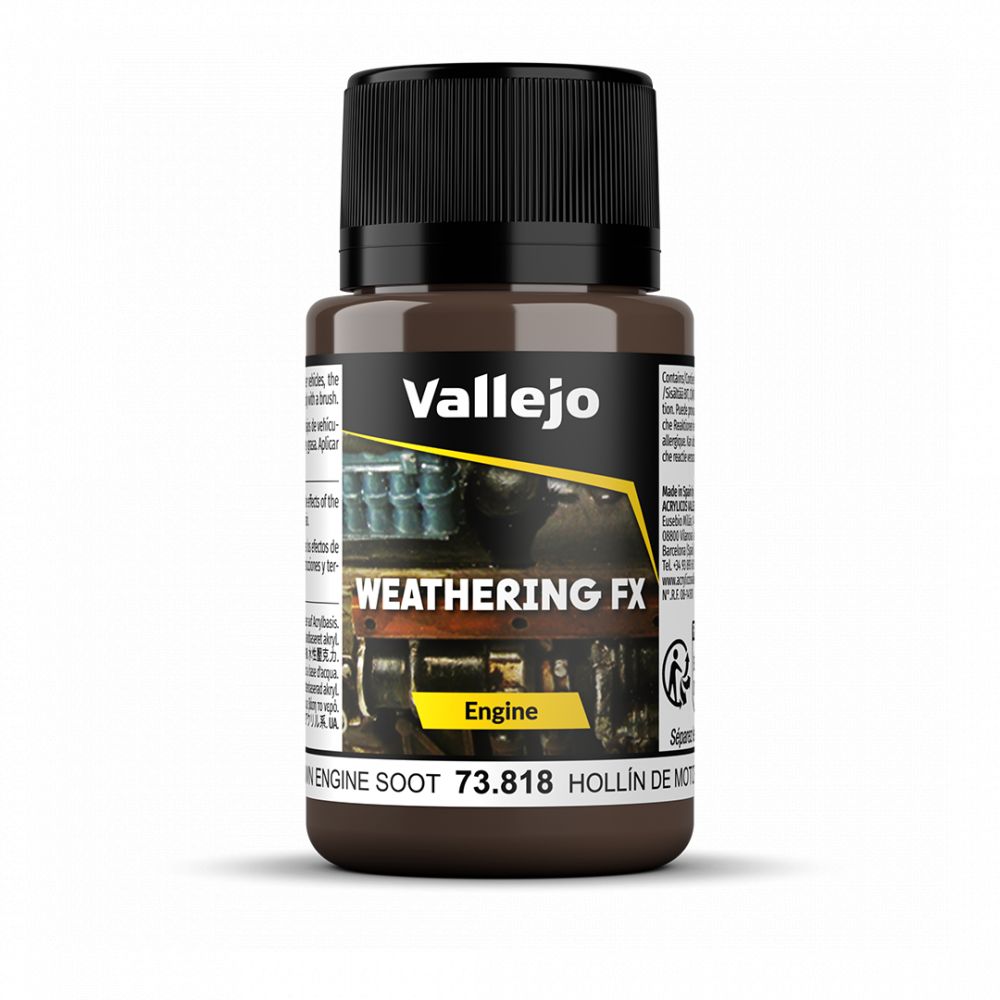 Weathering: 73818 Effet moteur suie