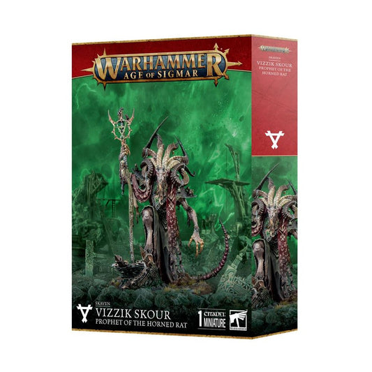Skaven: Vizzik Skour, Prophete du Rat Cornu