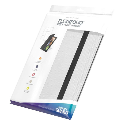 Ultimate Guard Flexxfolio 360 - 18-Pocket XenoSkin Blanc