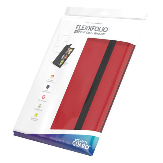 Ultimate Guard Flexxfolio 360 - 18-Pocket XenoSkin Rouge