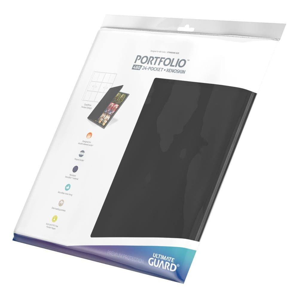 Ultimate Guard Portfolio 480 - 24-Pocket XenoSkin (Quadrow) - Noir