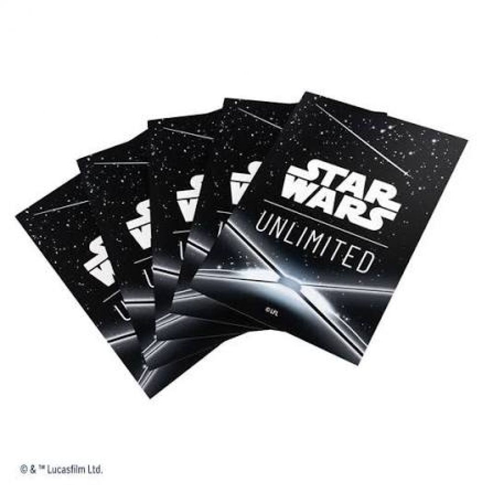 SW Unlimited Art Sleeves GameGenic: Card Back Black