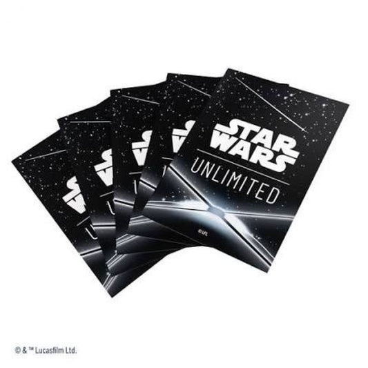 SW Unlimited Art Sleeves GameGenic: Card Back Black