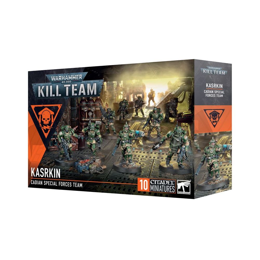 Kill Team: Astra Militarum: Kasrkins avec token (2024)