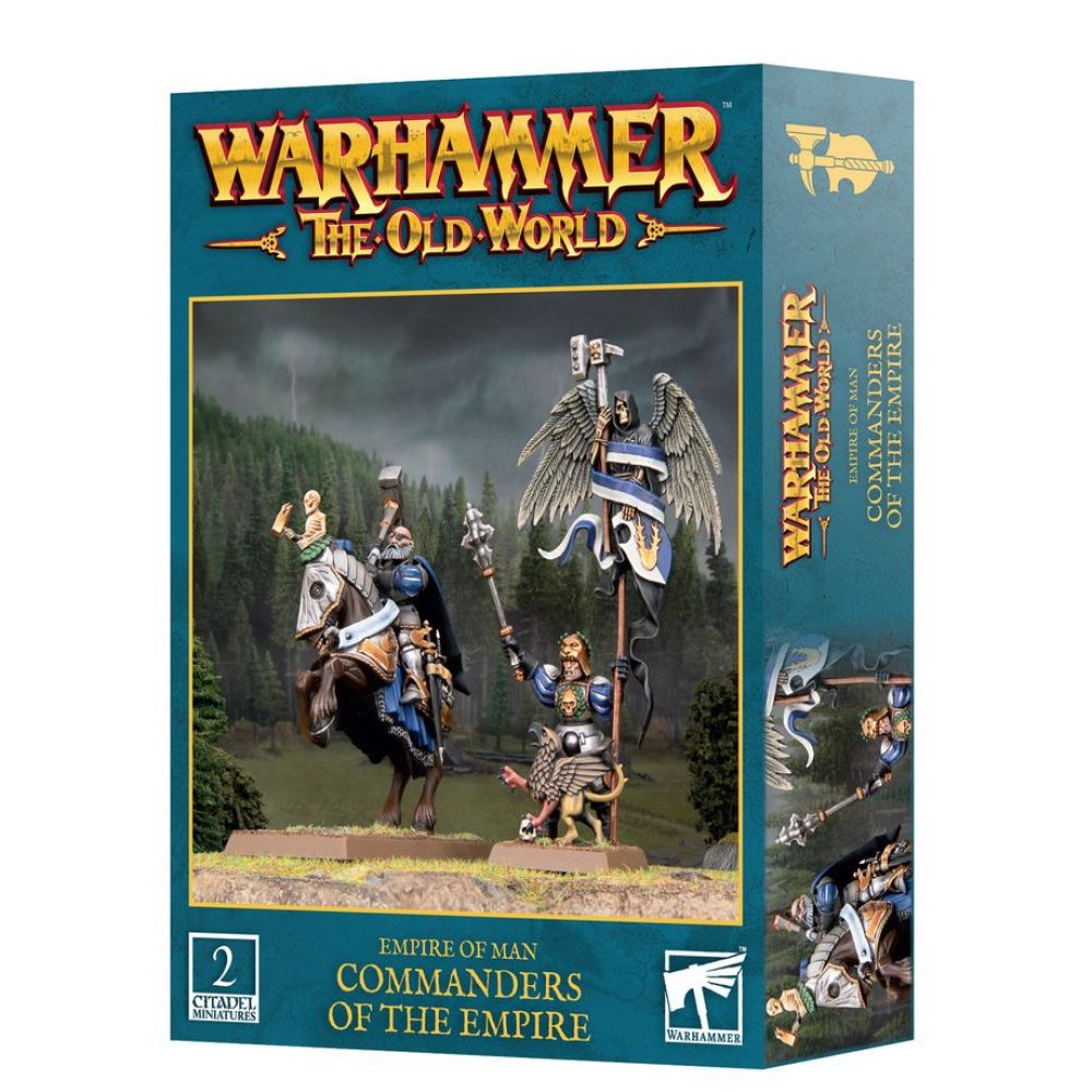 Warhammer The Old World: Empire Of Man: Commandants de l'Empire
