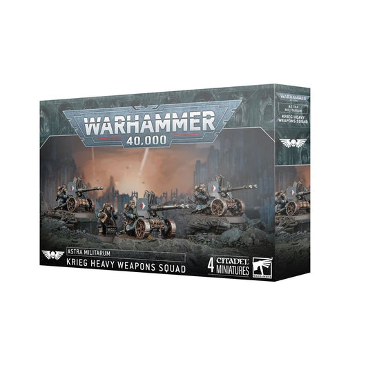 Astra Militarum: Escouade d'Armes Lourdes de Krieg (FR 2025)
