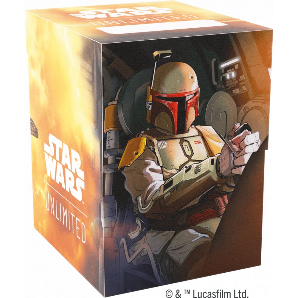 SW Unlimited Deck Box GameGenic:  Boba Fett/Fett's Firespray