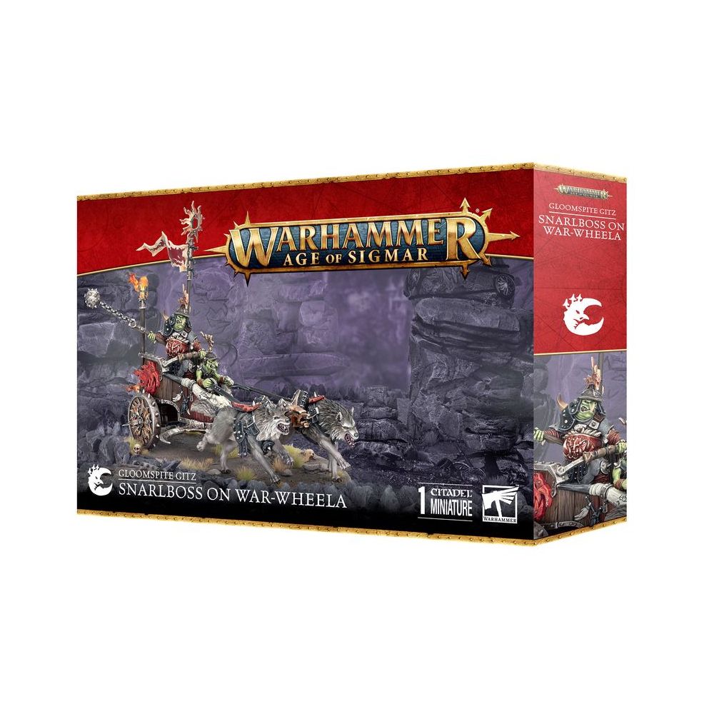 Gloomspite Gitz: Grogneboss sur Rouleguerre