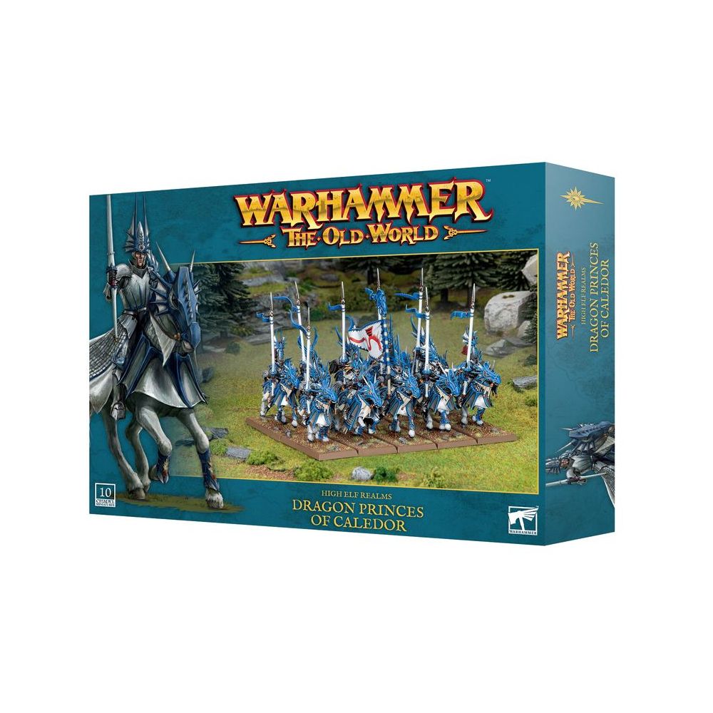 Warhammer The Old World: High Elf Realms Prince Dragons of Caledor