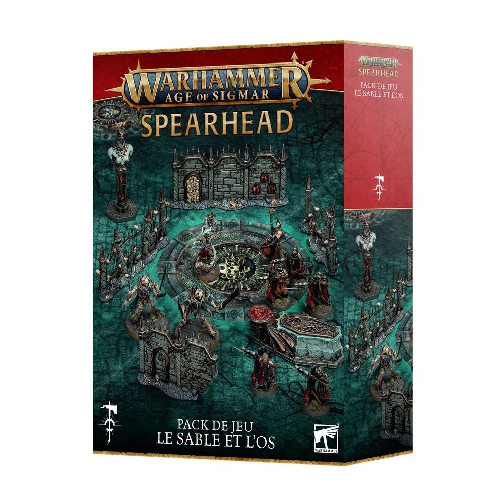 Warhammer Age Of sigmar: Sand And Bone Gaming Pack (FR)