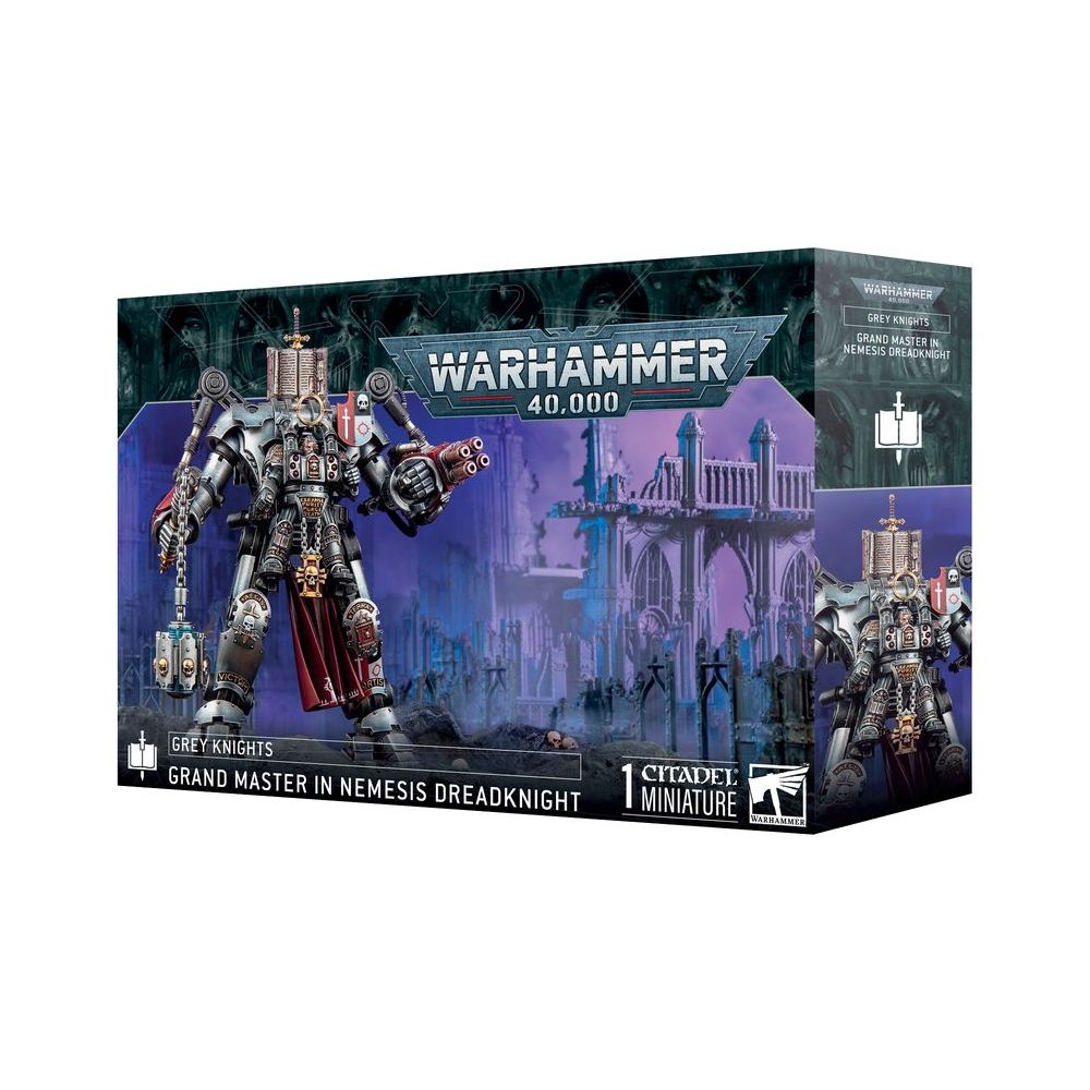 Grey Knights: Grand Maitre en Cuirassier Nemesis