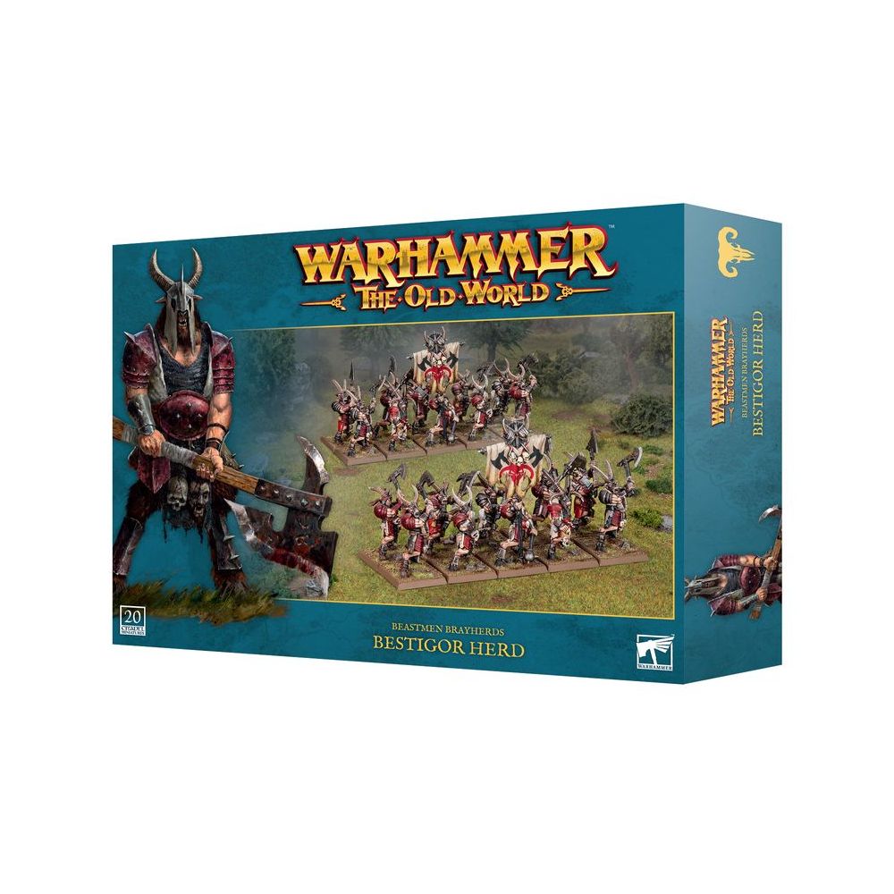 Warhammer The Old World: Beastmen Brayheeds: Bestigor Herd