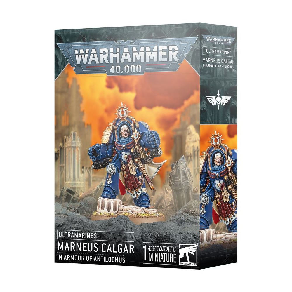 Ultramarines: Marneus Calgar en armure Antilochus
