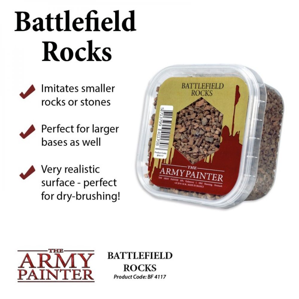 Army Painter - Flocages - Battlefield Rocks