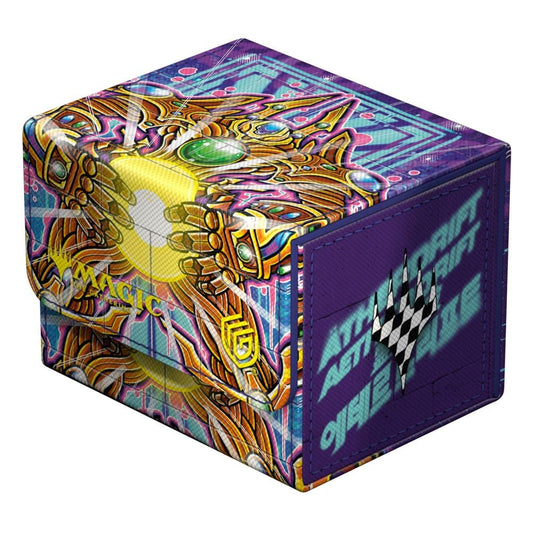 Deck Box Ultimate Guard Sidewinder 100+ Xenoskin Magic: The Gathering Aetherdrift" - Solar Gearhulk