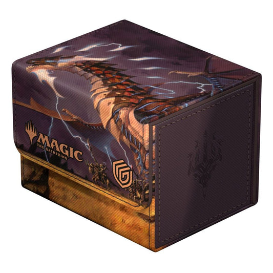 Deck Box Ultimate Guard Sidewinder 100+ Xenoskin Magic: The Gathering  "Tarkir: Dragonstorm" Ghostfire - Neriv, Heart of the Storm